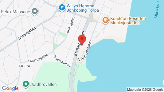 Lägenheter att hyra i Jönköping - kort over placeringen