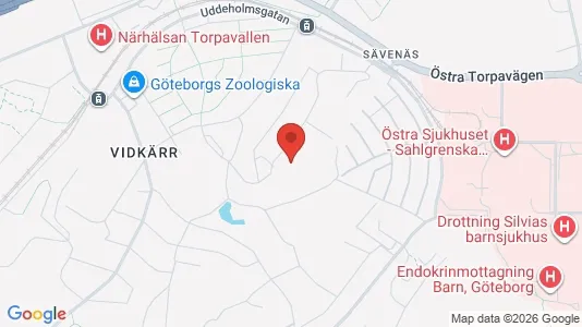 Lägenheter att hyra i Örgryte-Härlanda - kort over placeringen