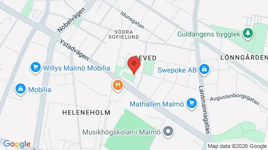 Lägenheter att hyra i Sofielund - kort over placeringen