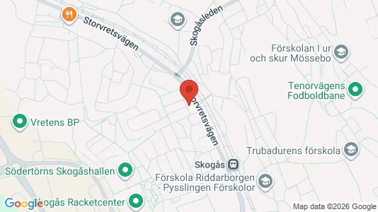 Lägenheter att hyra i Huddinge - kort over placeringen