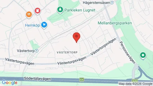 Lägenheter att hyra i Söderort - kort over placeringen