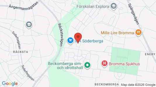 Lägenheter att hyra i Västerort - kort over placeringen