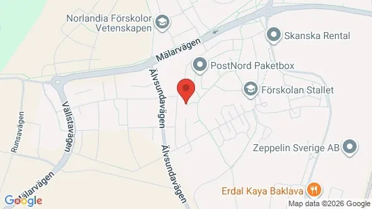 Lägenheter att hyra i Upplands Väsby - kort over placeringen