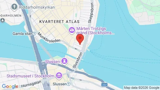 Lägenheter att hyra i Stockholm Innerstad - kort over placeringen