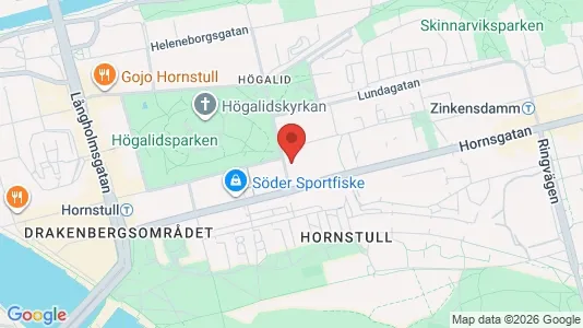 Lägenheter att hyra i Södermalm - kort over placeringen