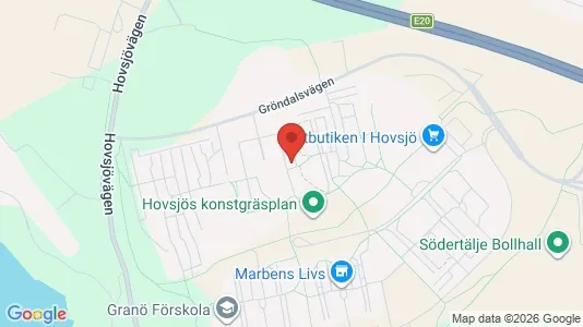 Lägenheter att hyra i Södertälje - kort over placeringen