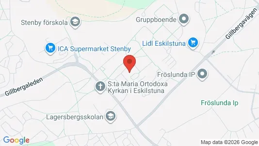 Lägenheter att hyra i Eskilstuna - kort over placeringen