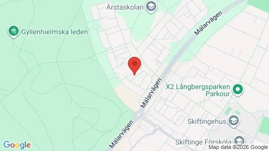 Lägenheter att hyra i Eskilstuna - kort over placeringen
