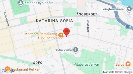 Lägenheter till salu i Södermalm - kort over placeringen