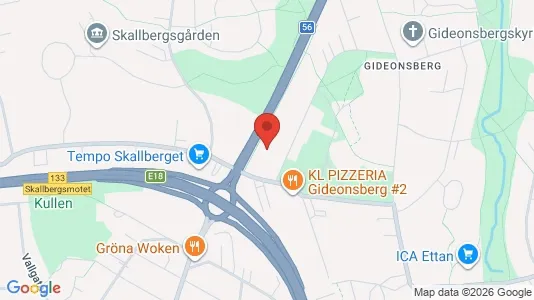 Bostadsrätter till salu i Västerås - kort over placeringen