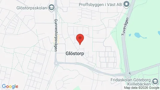 Lägenheter till salu i Lundby - kort over placeringen