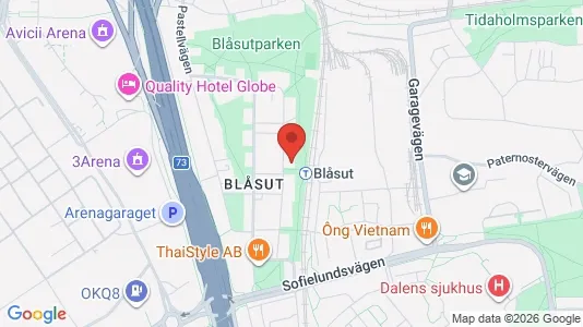 Bostadsrätter till salu i Söderort - kort over placeringen