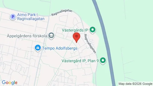 Lägenheter att hyra i Helsingborg - kort over placeringen