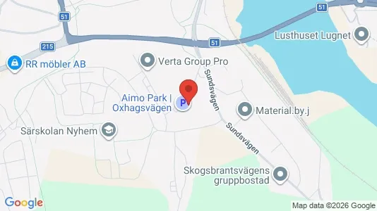 Lägenheter att hyra i Finspång - kort over placeringen
