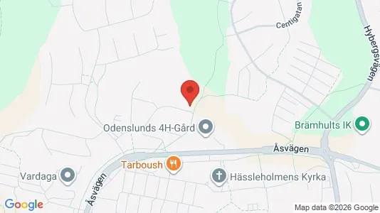 Lägenheter att hyra i Borås - kort over placeringen