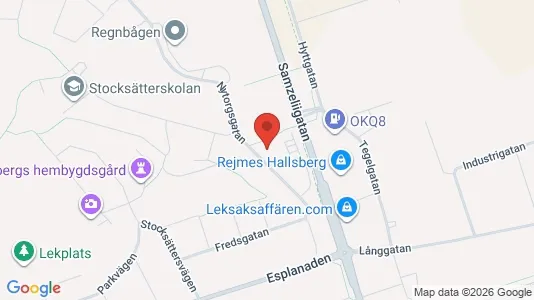 Lägenheter att hyra i Hallsberg - kort over placeringen