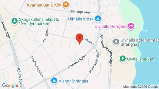 Lägenheter att hyra i Strängnäs - kort over placeringen