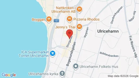 Lägenheter att hyra i Ulricehamn - kort over placeringen