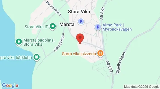 Lägenheter att hyra i Nynäshamn - kort over placeringen