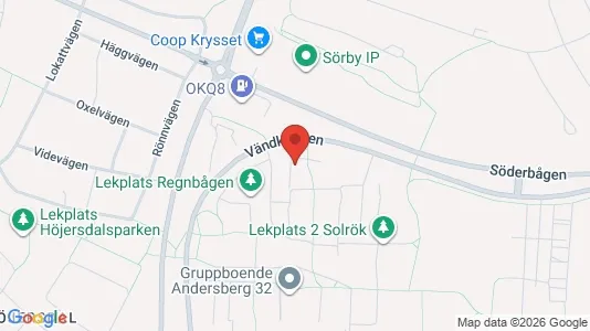 Lägenheter att hyra i Gävle - kort over placeringen