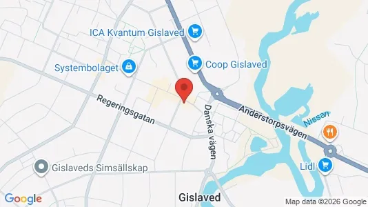 Lägenheter att hyra i Gislaved - Bild från Google Street View