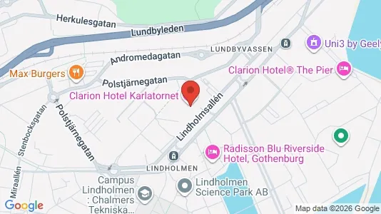 Bostadsrätter till salu i Lundby - kort over placeringen
