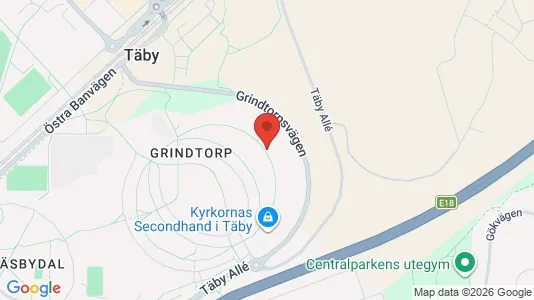 Lägenheter till salu i Danderyd - kort over placeringen