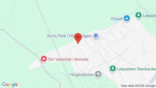 Lägenheter till salu i Knivsta - kort over placeringen