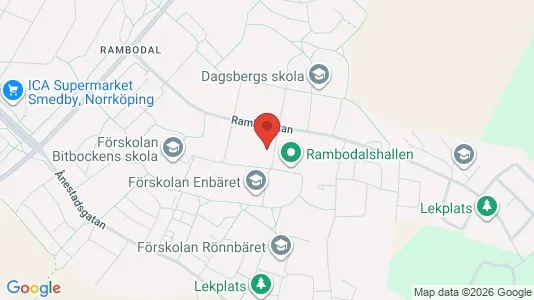 Lägenheter till salu i Norrköping - kort over placeringen