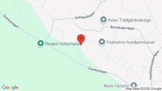 Lägenheter till salu i Vaxholm - kort over placeringen