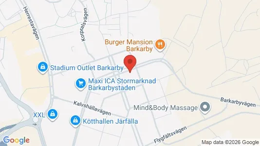 Lägenheter till salu i Järfälla - kort over placeringen