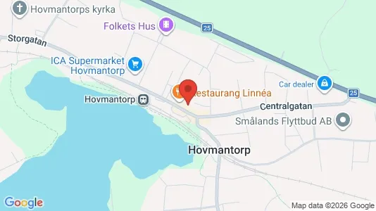 Lägenheter att hyra i Växjö - kort over placeringen