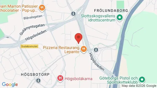 Lägenheter till salu i Majorna-Linné - kort over placeringen