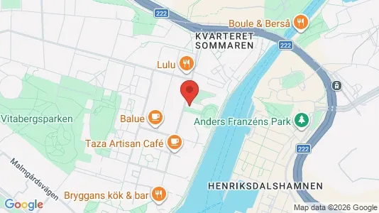 Lägenheter till salu i Södermalm - kort over placeringen