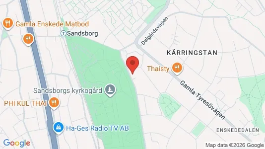 Lägenheter till salu i Söderort - kort over placeringen
