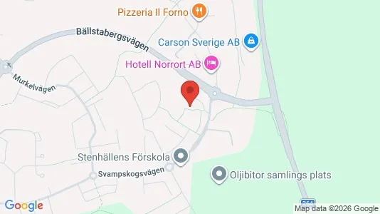 Lägenheter till salu i Vallentuna - kort over placeringen