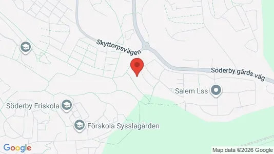 Lägenheter till salu i Salem - kort over placeringen