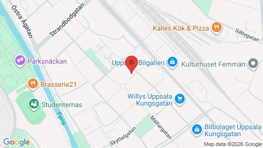 Lägenheter till salu i Uppsala - Bild från Google Street View