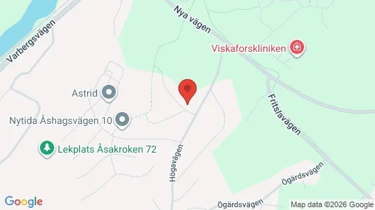 Lägenheter till salu i Borås - kort over placeringen