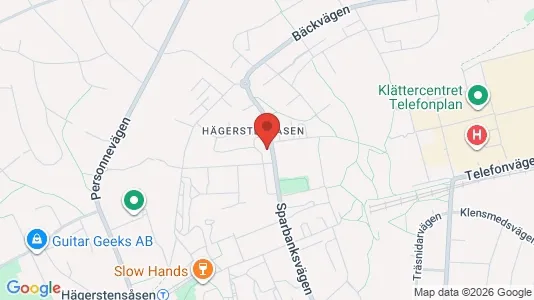 Lägenheter till salu i Söderort - kort over placeringen