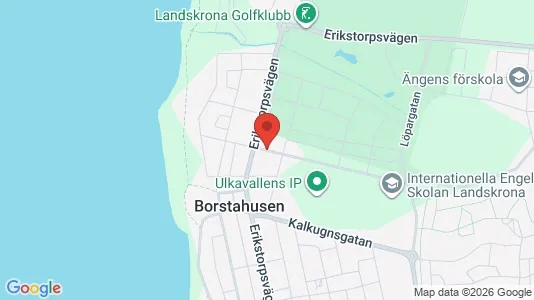 Lägenheter till salu i Landskrona - kort over placeringen