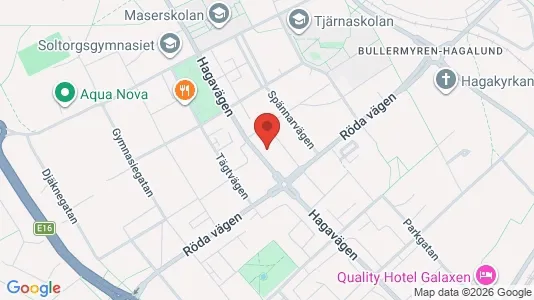 Lägenheter till salu i Borlänge - kort over placeringen