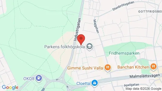 Lägenheter till salu i Linköping - kort over placeringen