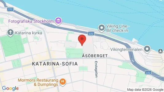 Lägenheter till salu i Södermalm - kort over placeringen