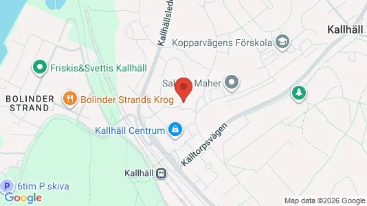 Bostadsrätter till salu i Järfälla - kort over placeringen