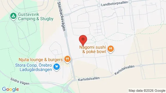 Bostadsrätter till salu i Örebro - Bild från Google Street View