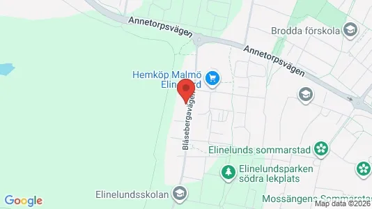 Bostadsrätter till salu i Limhamn/Bunkeflo - kort over placeringen