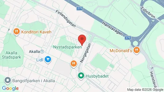 Bostadsrätter till salu i Västerort - kort over placeringen