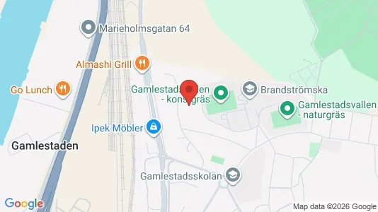 Bostadsrätter till salu i Göteborg Östra - kort over placeringen
