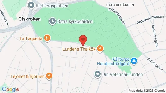 Bostadsrätter till salu i Örgryte-Härlanda - kort over placeringen